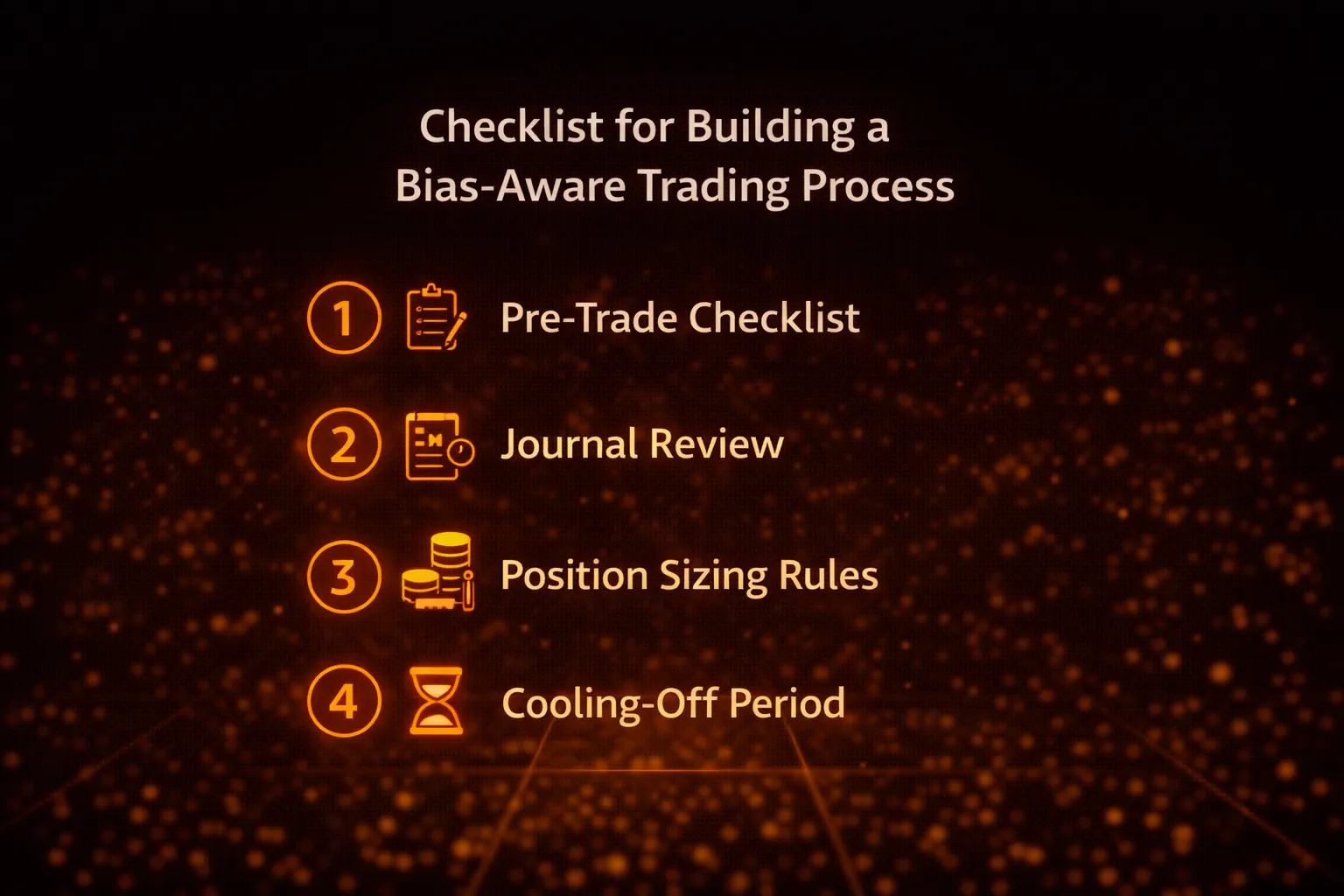 Checklist for building a bias-aware trading process - MonkeyTrade Checklist for building a bias-aware trading process
