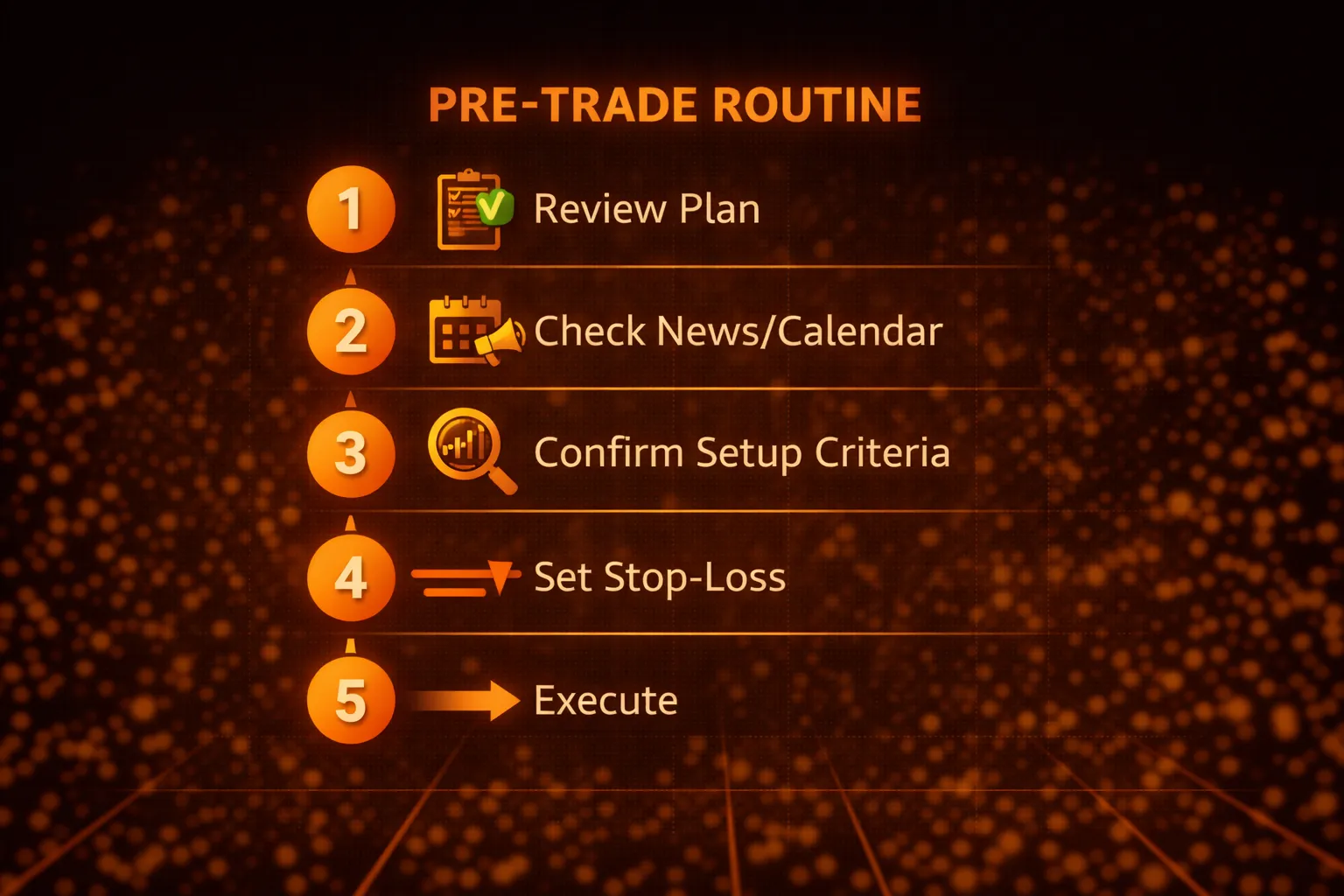 Pre-trade routine checklist for maintaining trading discipline - MonkeyTrade Pre-trade routine checklist for maintaining trading discipline